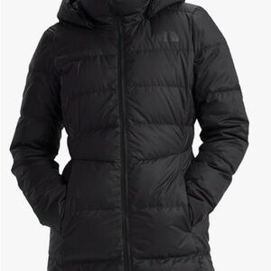 The North Face Black Puffer Jacket Quilted Insulated